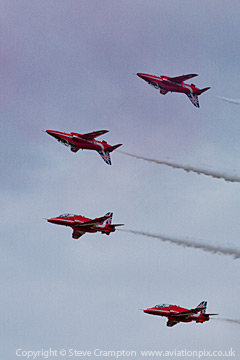 RAF Arerobatic Display Team - the Red Arrows