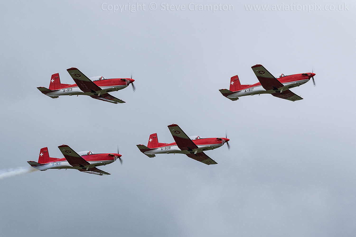 Swiss Air Force PC-7 Team