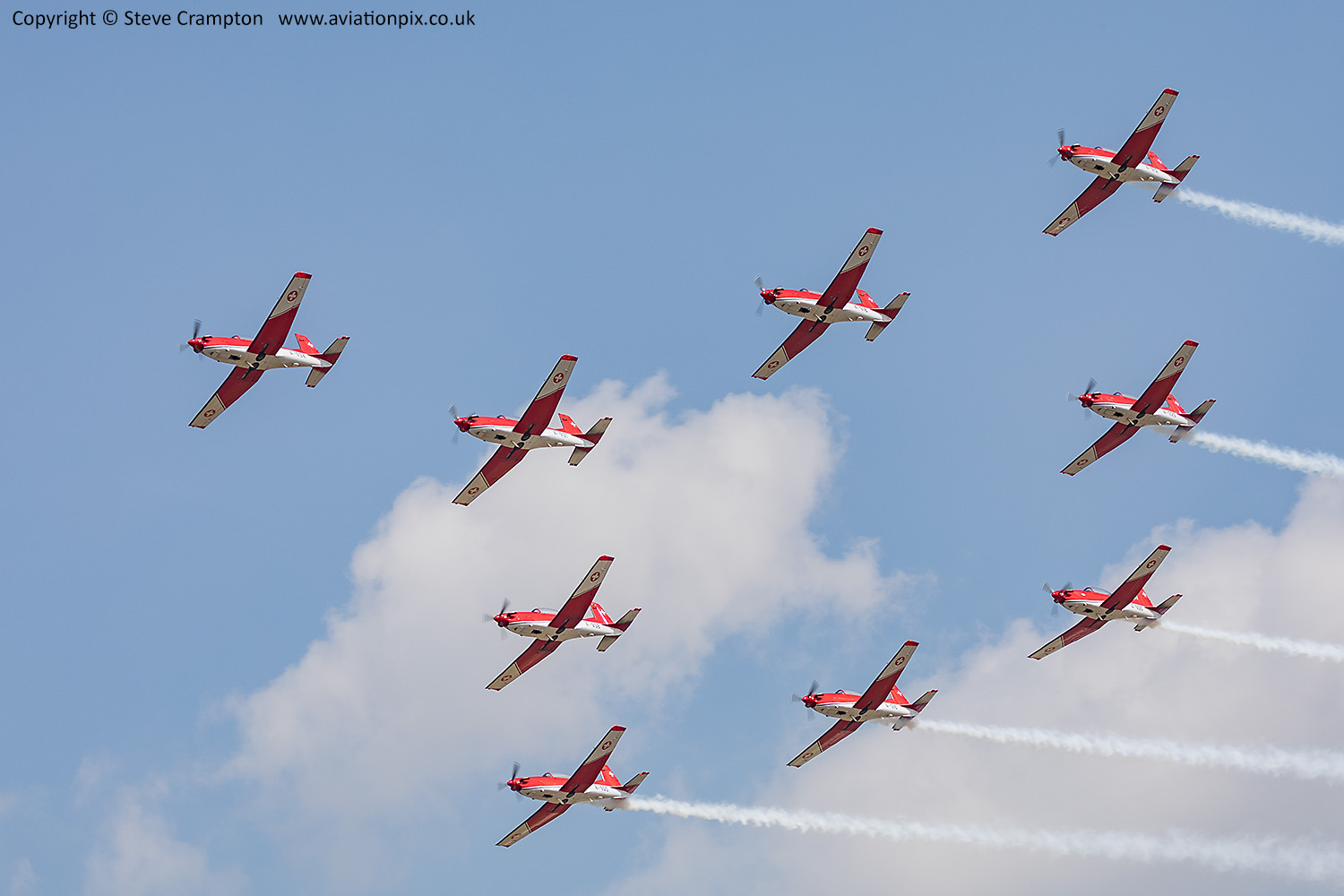 Pilatus PC-7 (PC-7 Team, Swiss AF)