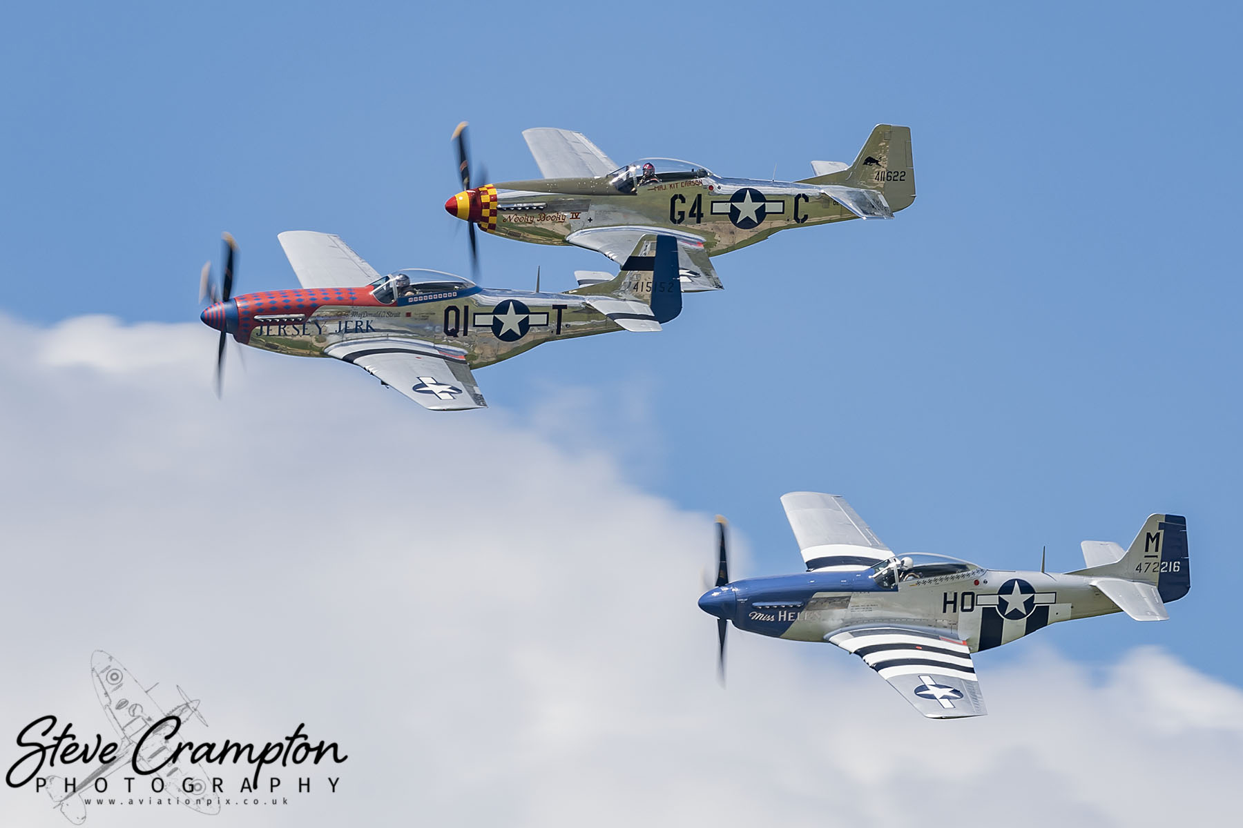 P-51D Mustangs