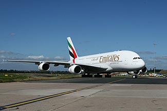 Emirates Airlines - Airbus A380-800 - James Ralph