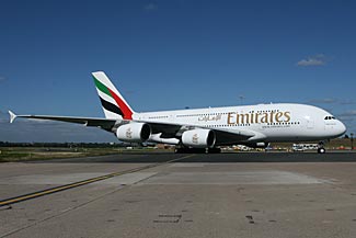Emirates Airlines - Airbus A380-800 - James Ralph