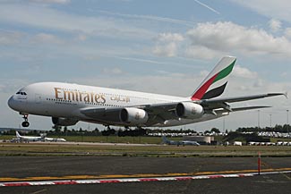 Emirates Airlines - Airbus A380-800 - James Ralph