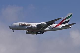 Emirates Airlines - Airbus A380-800 - Steve Crampton