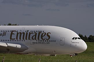 Emirates Airlines - Airbus A380-800 - Steve Crampton